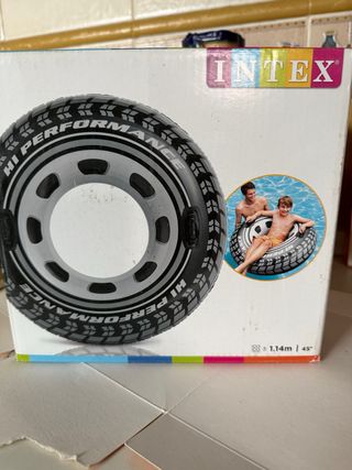 Flotador Intex Rueda Coche 1.14m