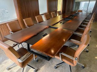 Mesa de reuniones /de juntas de madera de Pino