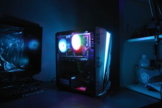 PC da gaming desktop potente e veloce RX580 32GB RAM