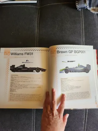 Libros Formula 1 , Atlas ilustrado DOS LIBROS