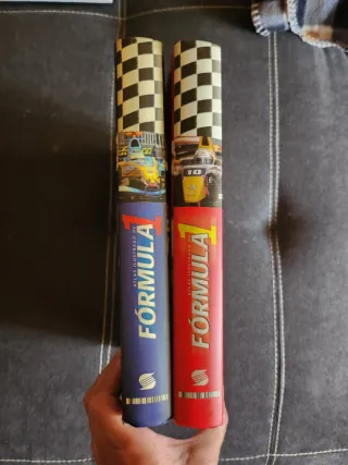 Libros Formula 1 , Atlas ilustrado DOS LIBROS