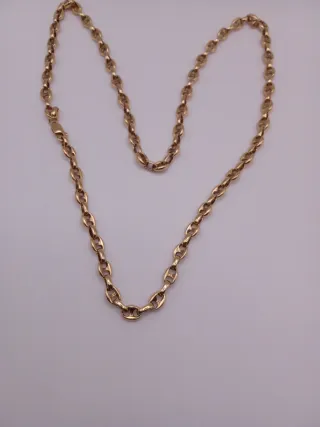 Cadena de oro 18k calabrote
