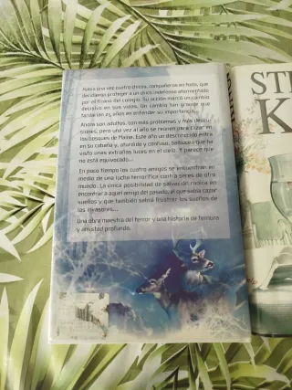 Pack 2 libros Stephen King, 1° edición tapa dura