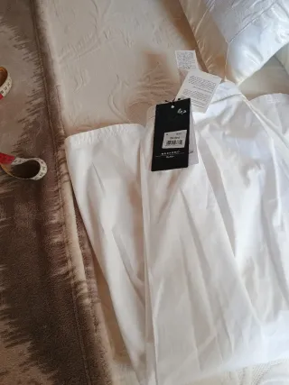 Falda Max Mara Blanca Talla S