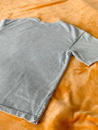 Camiseta gris con mariposa
