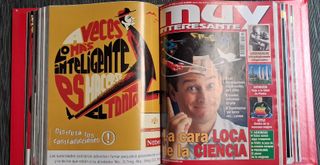 Lote 12 revistas Muy interesante más lomo