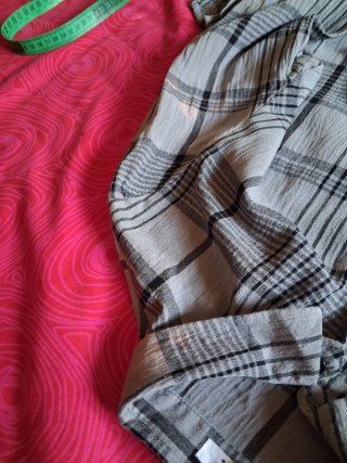 Blusa negra cruzada talla única y regalo vestido