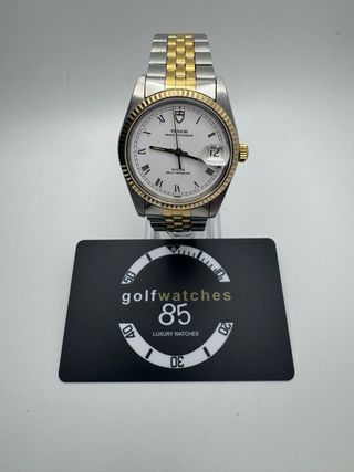 Tudor Prince Oysterdate Oro/Plata