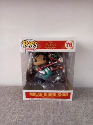 Funko Pop Mulan Riding Khan #76