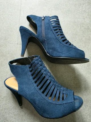 Scarpe Graceland camoscio blu Tg 42