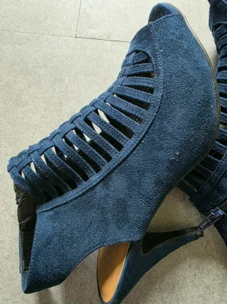 Scarpe Graceland camoscio blu Tg 42