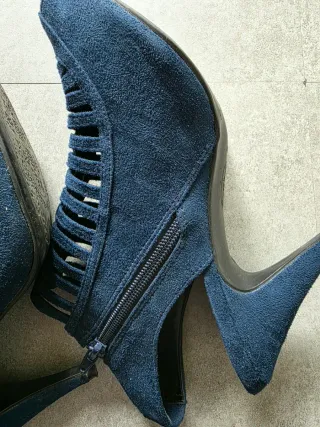 Scarpe Graceland camoscio blu Tg 42