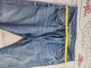 Vaqueros mujer azules