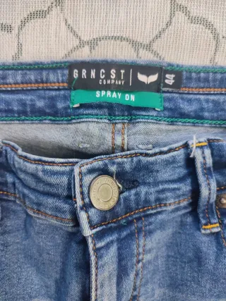 Vaqueros mujer azules