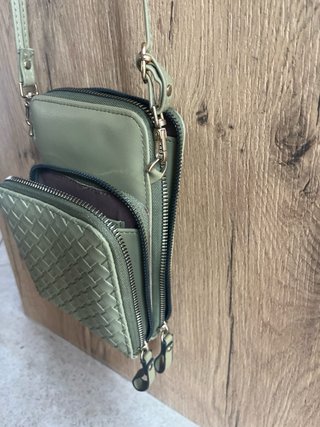 Bolso bandolera pequeño tejido