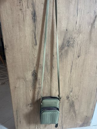 Bolso bandolera pequeño tejido