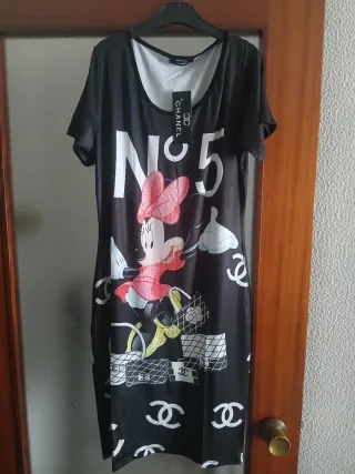 Vestido Talla XL Minnie Chanel N5
