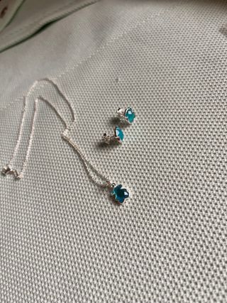 Conjunto collar y pendientes Tous oso