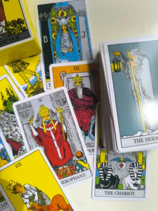 Pack Tarot: Rider Waite Original + New Vision Holo