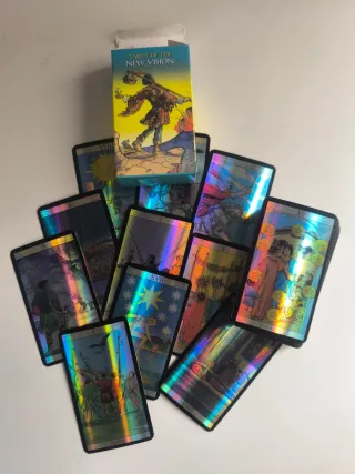 Pack Tarot: Rider Waite Original + New Vision Holo