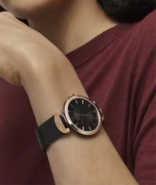 Reloj Tous S-Mesh Bicolor Acero Rosado