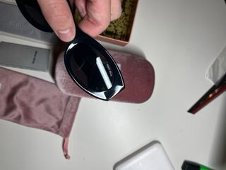 Occhiali da sole Miu Miu neri e oro