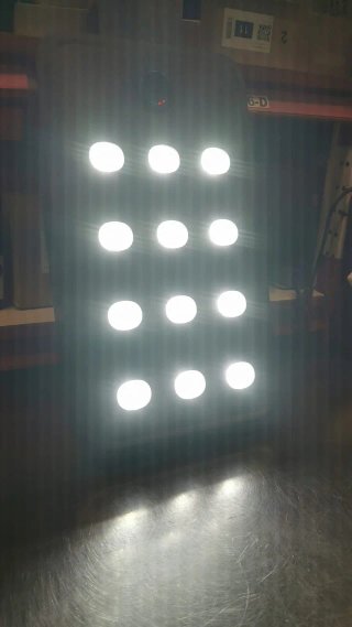 Farola Solar Gefolly 15000W Exterior Negra