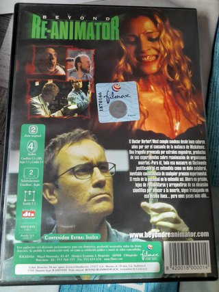 DVD Beyond Re-Animator (Terror)