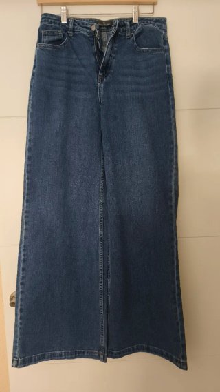 Modaland Vaqueros Anchos Azul