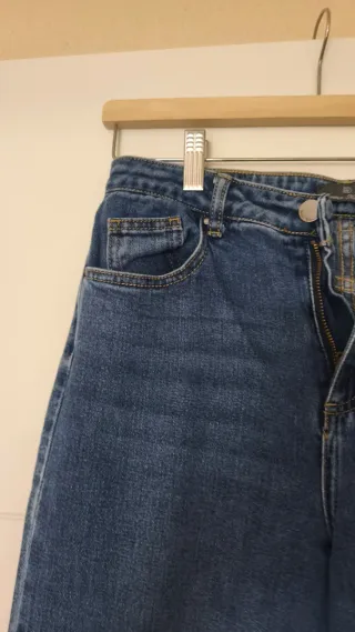 Modaland Vaqueros Anchos Azul