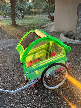 Remolque bici para niños