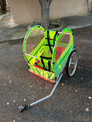 Remolque bici para niños