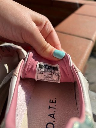 Sneakers D.A.T.E. donna rosa/bianco