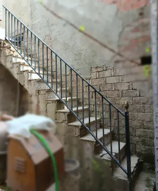 Barandilla de hierro