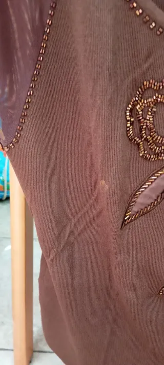 Jersey elástico manga corta