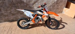 KTM 85 SX 2022 Motocross Naranja/Blanco