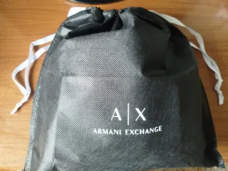Riñonera Armani Exchange negra
