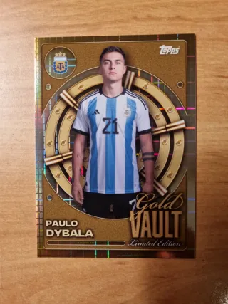 Carta Dybala Gold Vault Coleccionista Argentina