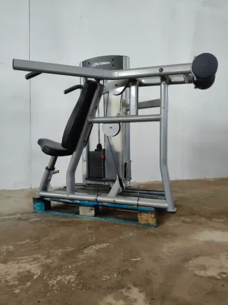 LIFE FITNESS PRESS HOMBROS!