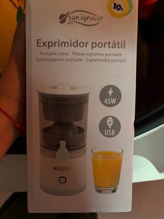 Exprimidor portátil San Ignacio 45W USB