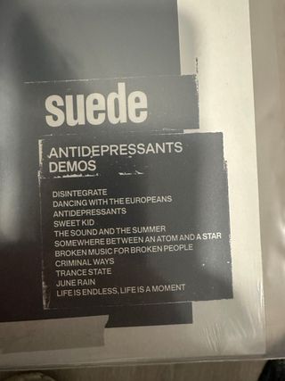 Disco de vinilo Suede - Antidepressants