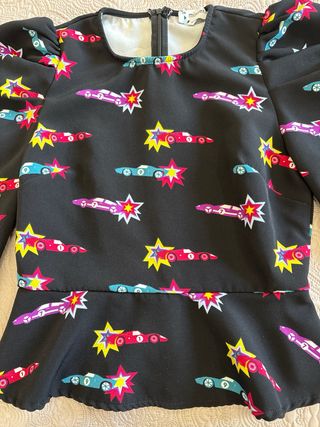 Blusa Minueto Estampada Talla S