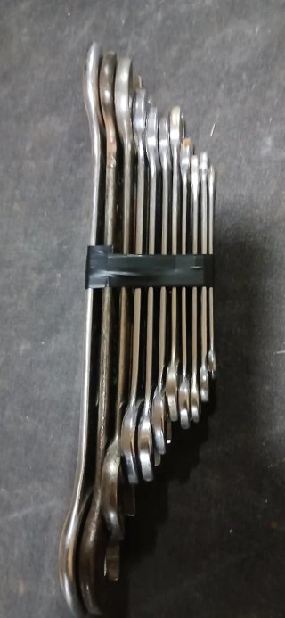 Conjunto de 11 llaves fijas españolas