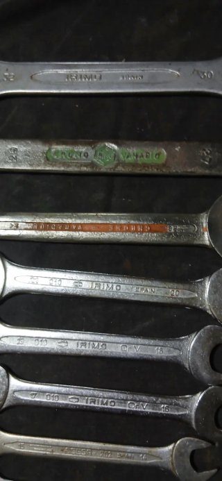 Conjunto de 11 llaves fijas españolas