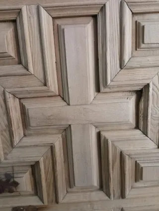 Puerta Antigua Madera Tallada 180x90