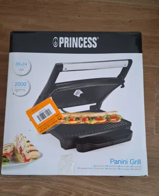 Plancha Grill Princess Acero Inoxidable