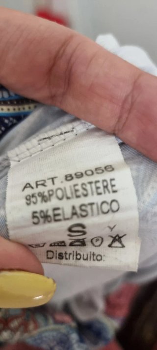 Abito floreale senza schienale