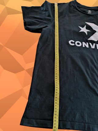 Camiseta Converse Hombre Talla XL Negra