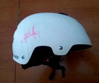 Casco blanco