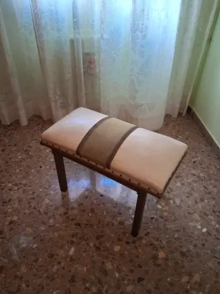 Dormitorio vintage madera